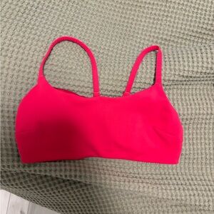 Lululemon wunder train strappy racer bra